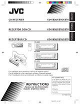 JVC KD-S570 Manual de usuario
