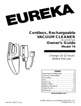 Eureka 74 Manual de usuario