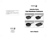 Fagor America Cast Aluminum Cookware Manual de usuario
