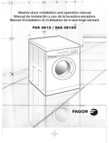 Fagor America FAS 3612X Manual de usuario