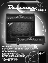 Fender 400H Manual de usuario
