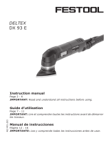 Festool DX 93 E Manual de usuario