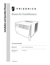 Friedrich EQ08 Manual de usuario