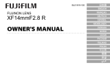 Fujifilm XF 14mm f/2.8 R Manual de usuario