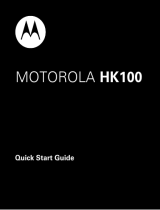 Motorola HK100 Manual de usuario