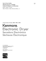 Kenmore 7800 Manual de usuario