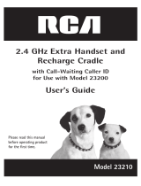 RCA 23210 Manual de usuario
