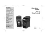 Hamilton Beach BrewStation 6-Cup BrewStation Manual de usuario