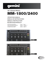 Gemini MM-2400 Manual de usuario