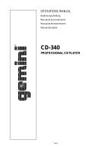 Gemini CD-340 Manual de usuario
