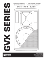 Gemini GVX-12 Manual de usuario