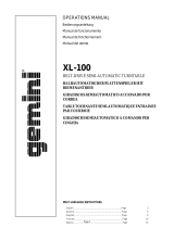 Gemini XL-100 Manual de usuario
