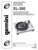 Gemini XL-300 Manual de usuario
