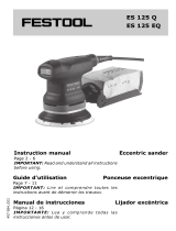 Festool ES 125 Q Manual de usuario
