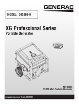 Generac XG Professional Series Manual de usuario