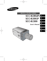 Samsung SCC-B2091P Manual de usuario