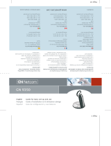 GN Netcom GN 9350 Manual de usuario