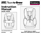 Century Room-to-Grow Overhead Shield Manual de usuario