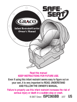 Graco 8A16GNI - Infant SafeSeat Step 1 Manual de usuario