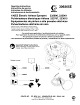 Graco Inc. 232900 Manual de usuario