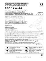 Graco PRO XS4 AA Manual de usuario