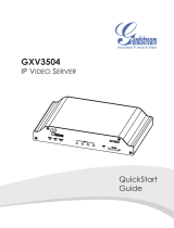Grandstream Networks GXV3504 Manual de usuario
