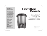 Hamilton Beach BrewStation 40540 Manual de usuario