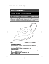 Hamilton Beach 14560T - Steam Storm Iron Manual de usuario