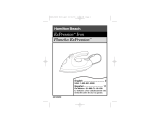 Hamilton Beach 14X60 - Expression Ergonomic Handle Iron Manual de usuario