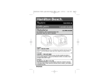 Hamilton Beach Brands Inc. 22790 Manual de usuario
