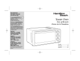 Hamilton Beach 31508 - 6 Slice Capacity Toaster Oven October Manual de usuario