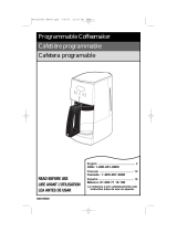 Hamilton Beach 43254 - Classic 12 Cup Coffee Maker Manual de usuario