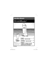 Hamilton Beach DrinkMaster Manual de usuario