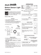 Heath Zenith SL-5410-GR - Heath - 110-Degree Motion Sensing Security Light Manual de usuario