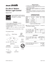 Heath Zenith SL-5718-BK-C - Heath - 270-Degree Motion Sensing Security Light Manual de usuario
