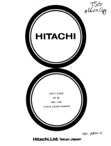 Hitachi S-800 Manual de usuario