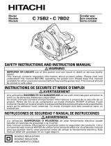 Hitachi C 7BD2 Manual de usuario
