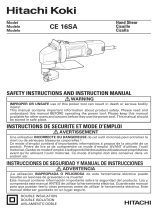 Hitachi CE 16SA Manual de usuario