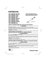 Hitachi CG 22EAS Manual de usuario