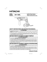 Hitachi dh18dl Manual de usuario