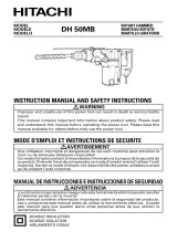 Hitachi DH 50MB Manual de usuario