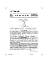 Hitachi DV 14DSFL Manual de usuario