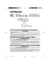 Hitachi DV 18DV Manual de usuario