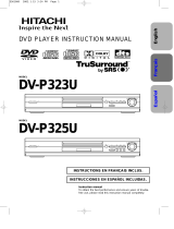 Hitachi DV-P323U Manual de usuario
