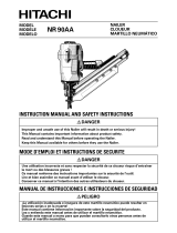 Hitachi NR 90AA Manual de usuario