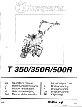 Husqvarna T 350R Manual de usuario