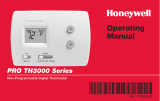 Honeywell PRO TH3210D Manual de usuario