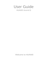 Huawei HUAWEI Ascend Q Manual de usuario