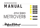 Hughes & Kettner Attax Metroverb Manual de usuario