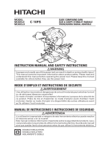 Hitachi c10fs - 940543 3/8 Box Wrench Manual de usuario